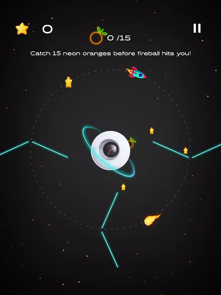 Ảnh chụp màn hình của Orbital Chaos : Cosmic colony iPad 