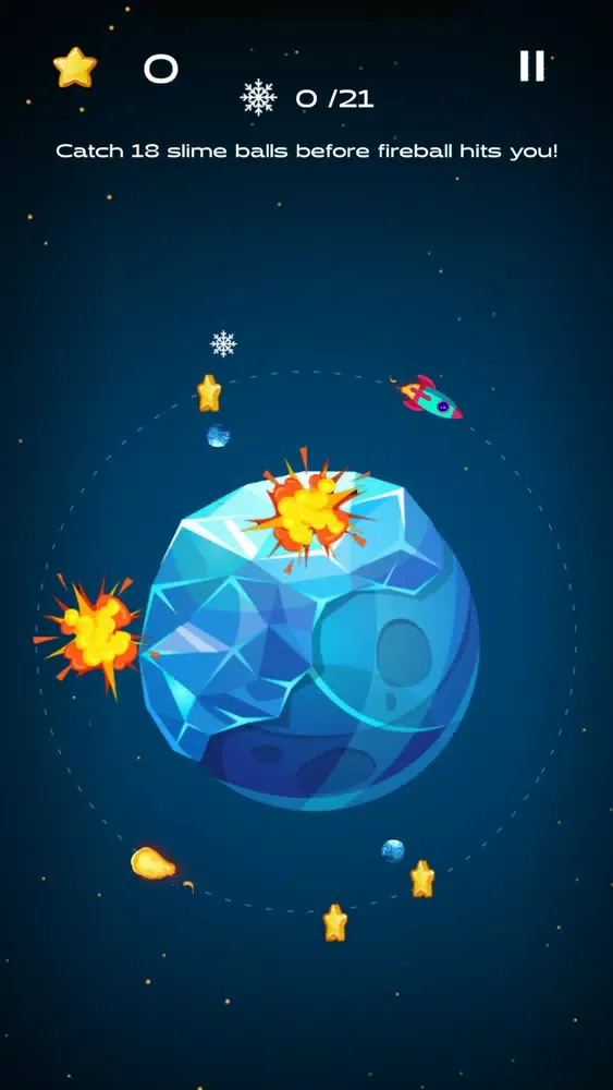 Ảnh chụp màn hình của Orbital Chaos : Cosmic colony