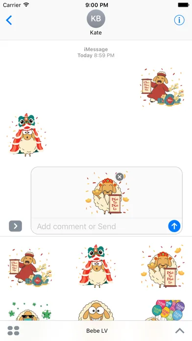 Bebe LV سکرین شاٹس
