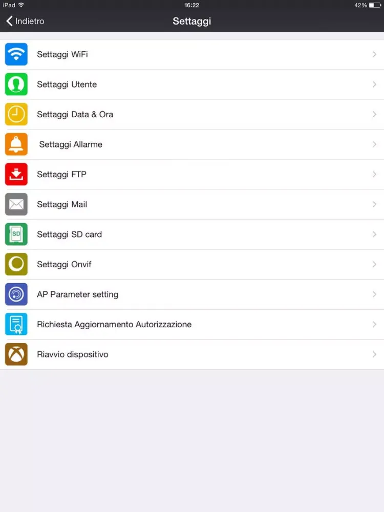Capturas de pantalla de BRAVOCAM iPad 