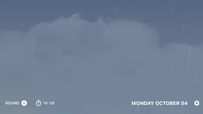 Rain Sounds Sleep Aid स्क्रीनशॉट