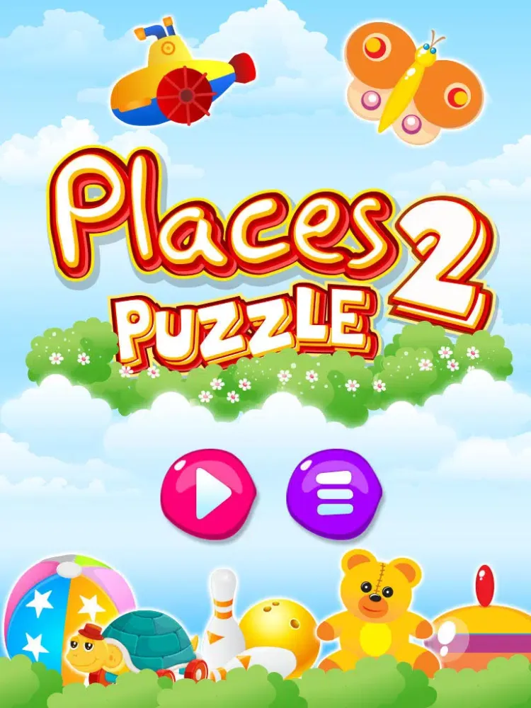 Tangkapan skrin Places Puzzle 2 iPad 