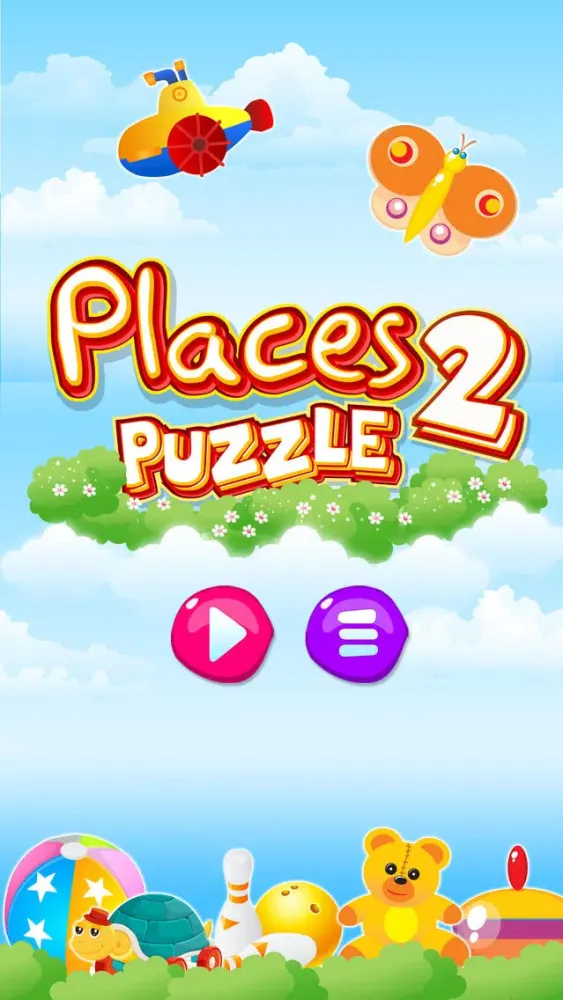 Tangkapan skrin Places Puzzle 2