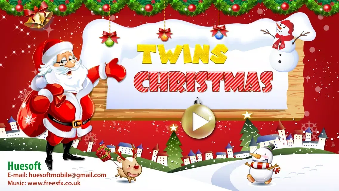 Twins Christmas Cards 스크린샷