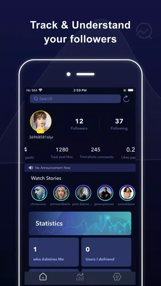 صور Ins Analyzer: Tracker Report