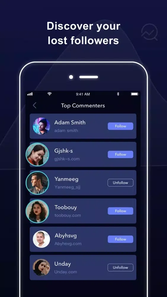 صور Ins Analyzer: Tracker Report