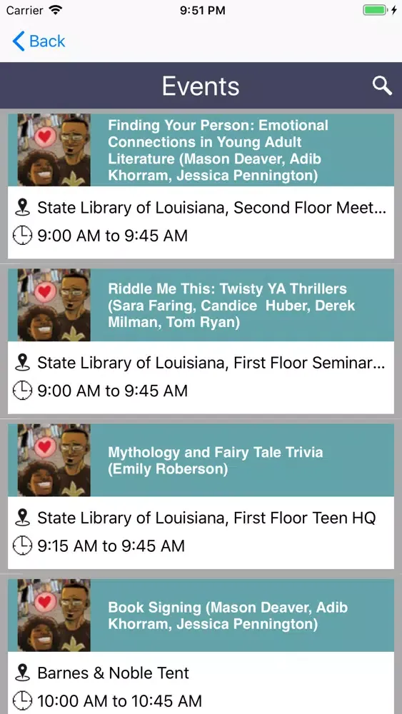 تصاویر Louisiana Book Festival 2019