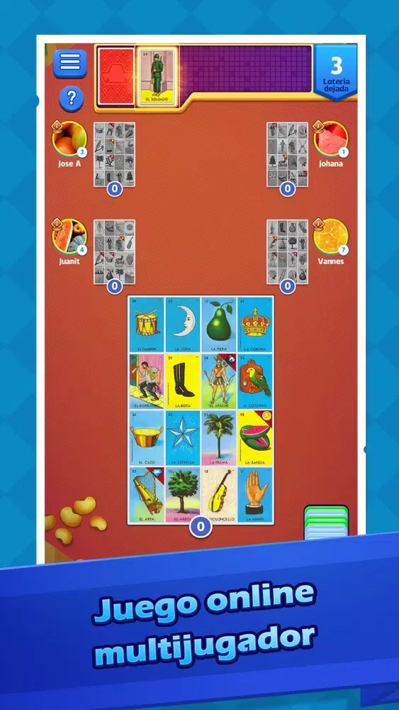 Capturas de tela do Lotería:Baraja de Mexicana