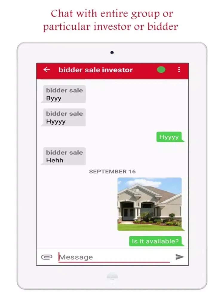 Bid4Repo iPad  سکرین شاٹس
