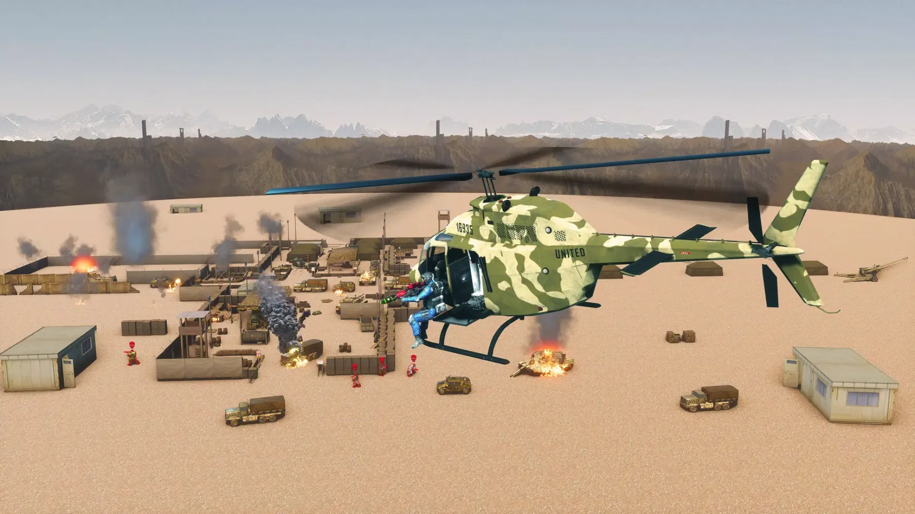 Zrzuty ekranu Gunship Air Strike Sky Warfare