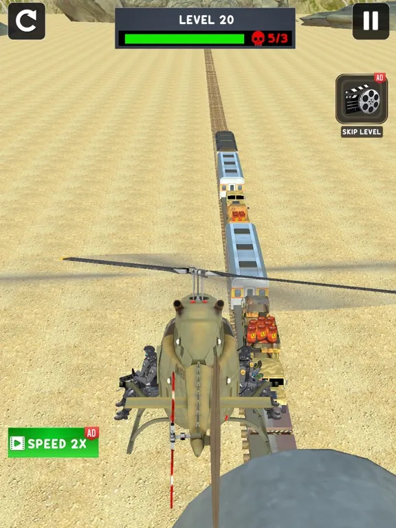 تصاویر Gunship Strike Helicopter Game iPad 