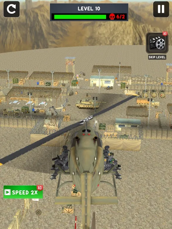 تصاویر Gunship Strike Helicopter Game iPad 