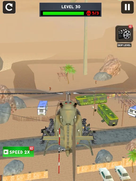 تصاویر Gunship Strike Helicopter Game iPad 
