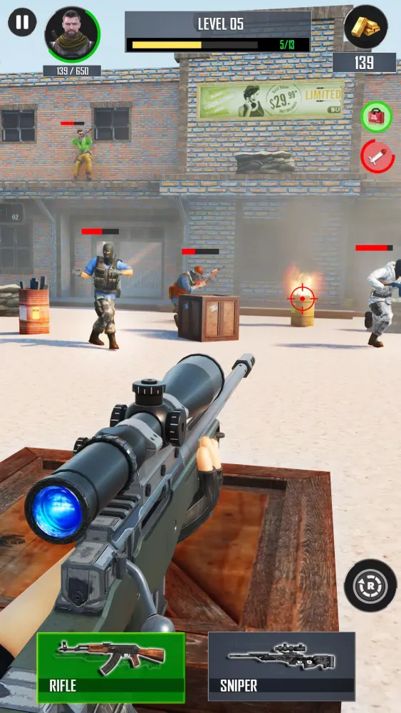 Commando Action Shooting Games Screenshots