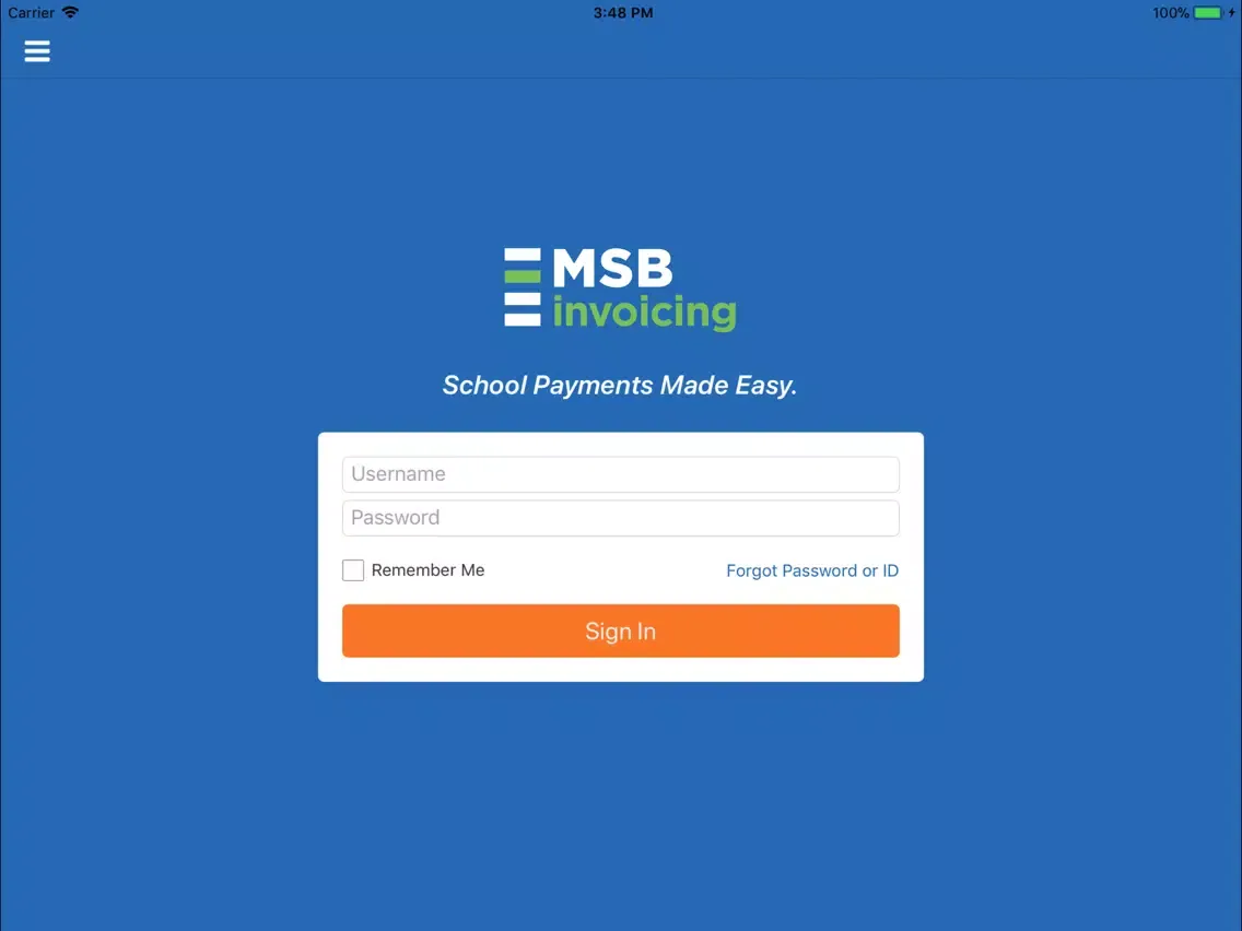 MSB Invoicing iPad  سکرین شاٹس