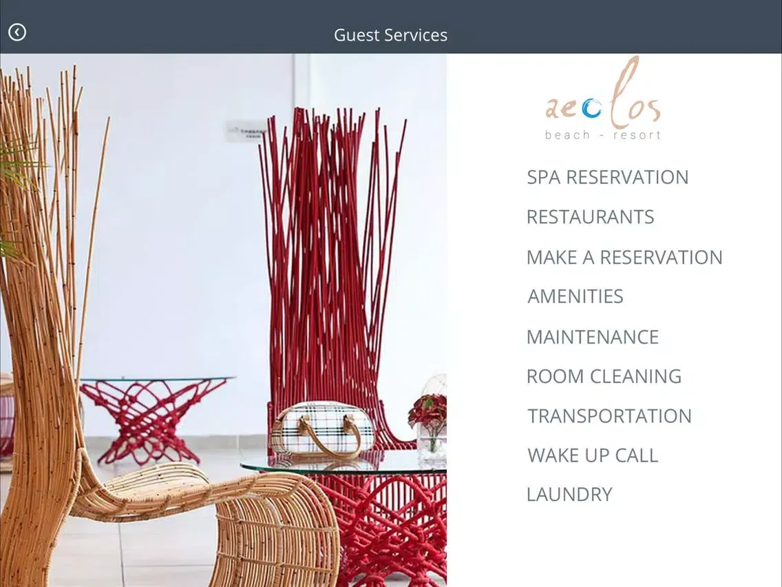 Capturas de pantalla de Aeolos Beach Resort, Corfu iPad 