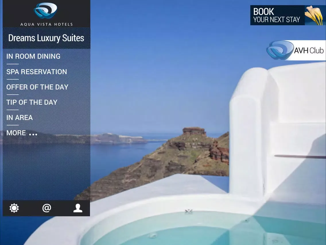 Zrzuty ekranu Dreams Luxury Suites, Santorini iPad 