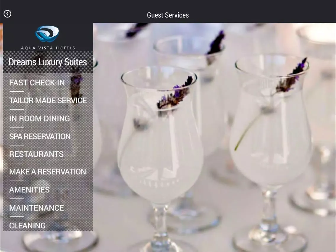 Zrzuty ekranu Dreams Luxury Suites, Santorini iPad 