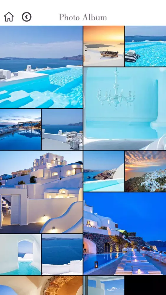 Capturas de tela do Canaves Oia Santorini