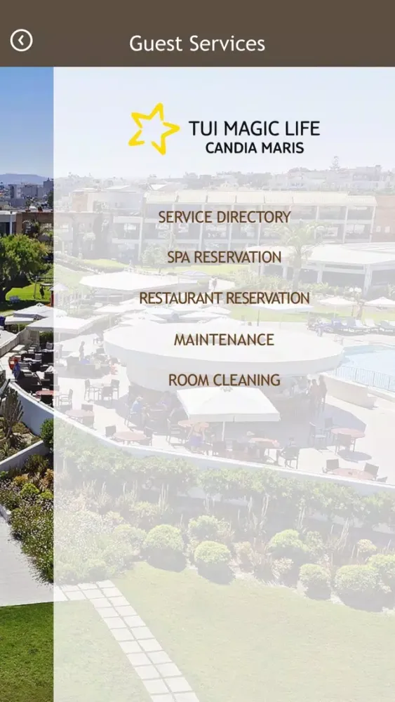 Ảnh chụp màn hình của Resort Candia Maris, Crete