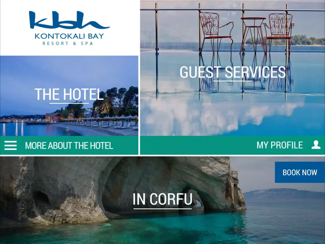 KONTOKALI BAY RESORT & SPA iPad 应用截图