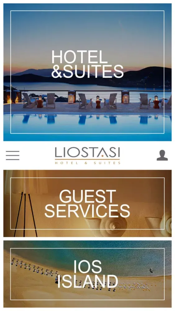 Zrzuty ekranu Liostasi Hotel & Suites, Ios