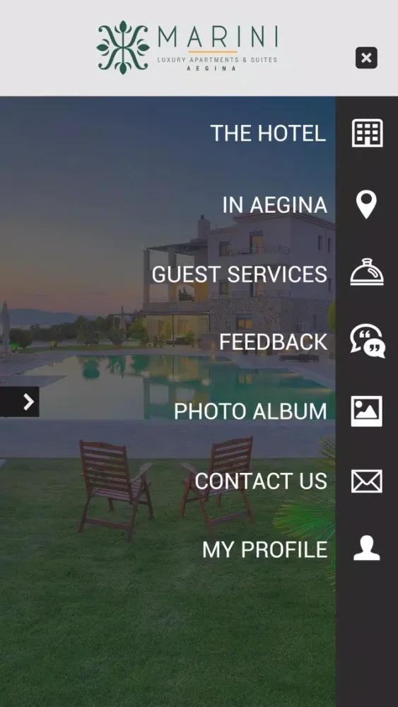 Marini Luxury Apartments & Suites, Aegina应用截图
