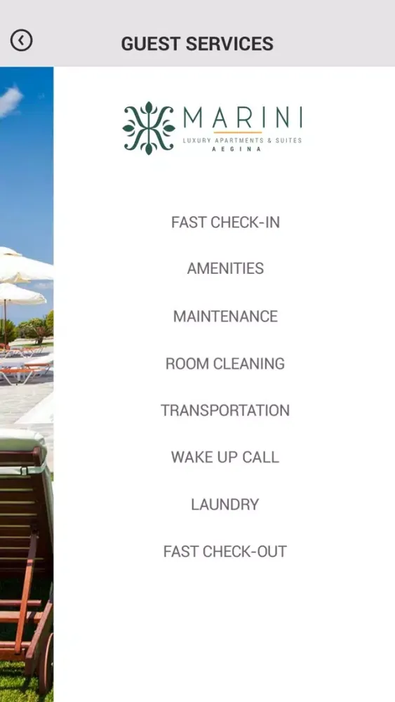 Marini Luxury Apartments & Suites, Aegina应用截图