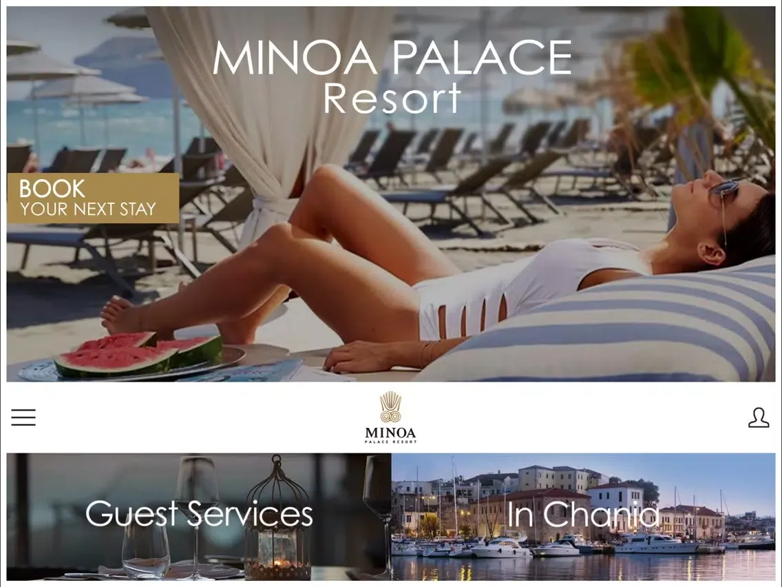 Скриншоты Minoa Palace Resort, Chania, Crete iPad 