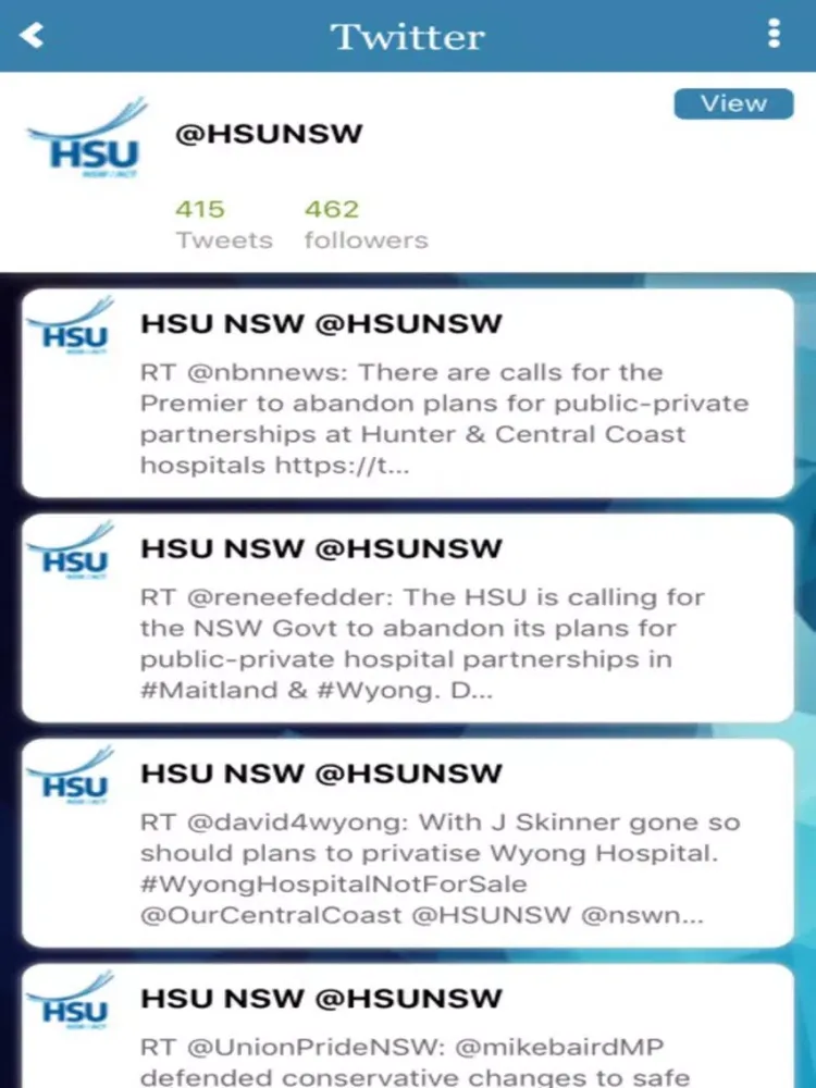 Скриншоты HSU App iPad 