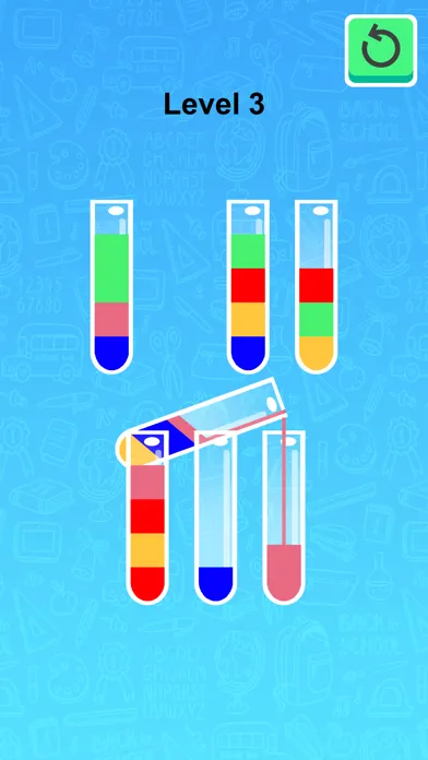 Tangkapan skrin Stacky Water 3D - Sort Master