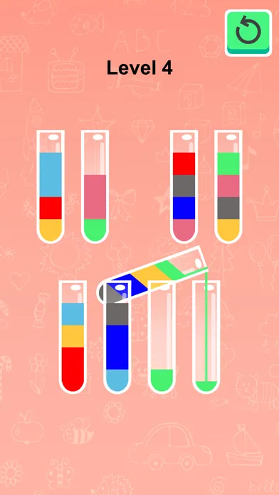 Tangkapan skrin Stacky Water 3D - Sort Master