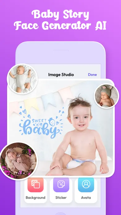 Captures d'écran de What Will My Baby Look Like