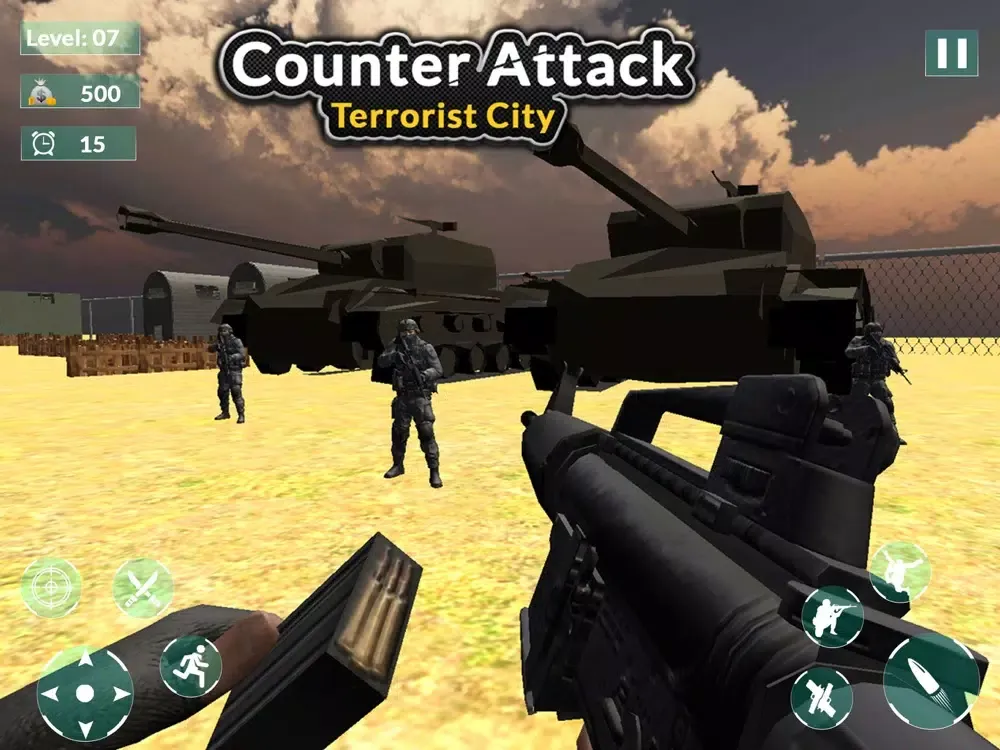 Zrzuty ekranu Counter Attack Terrorist City iPad 
