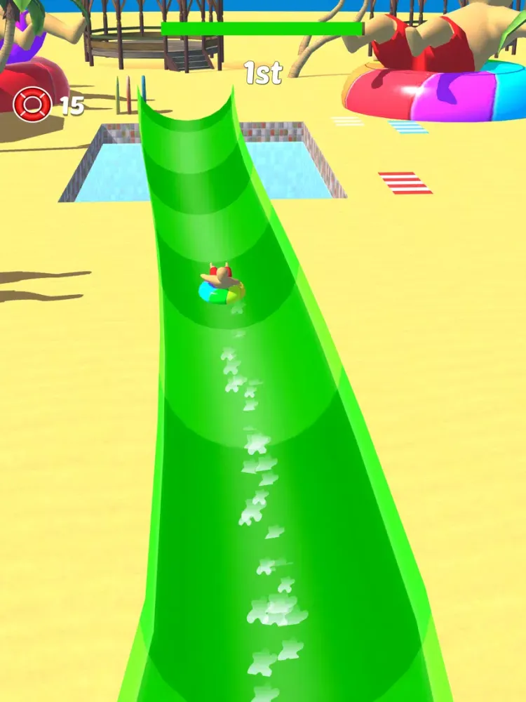 Ảnh chụp màn hình của Party Aquapark - Slide Fun iPad 