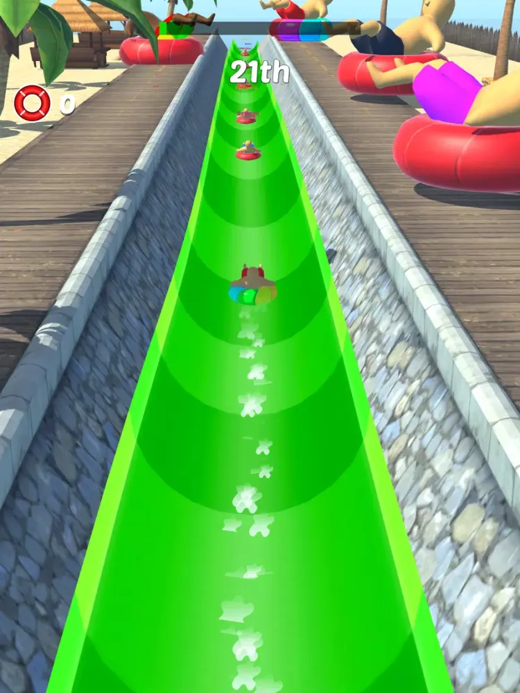 Ảnh chụp màn hình của Party Aquapark - Slide Fun iPad 