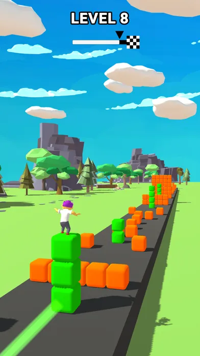 Zrzuty ekranu Shortcut Cube 3D - Color Rush