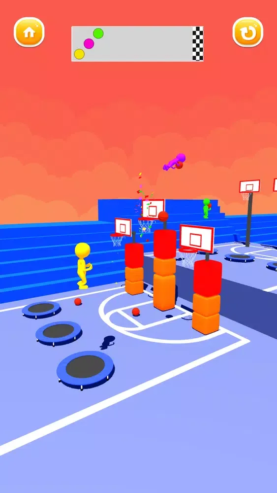 Capturas de tela do Shortcut Dunk 3D - Jump Master