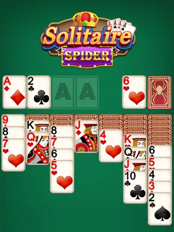 Capturas de pantalla de Solitaire Classic Spider Card iPad 