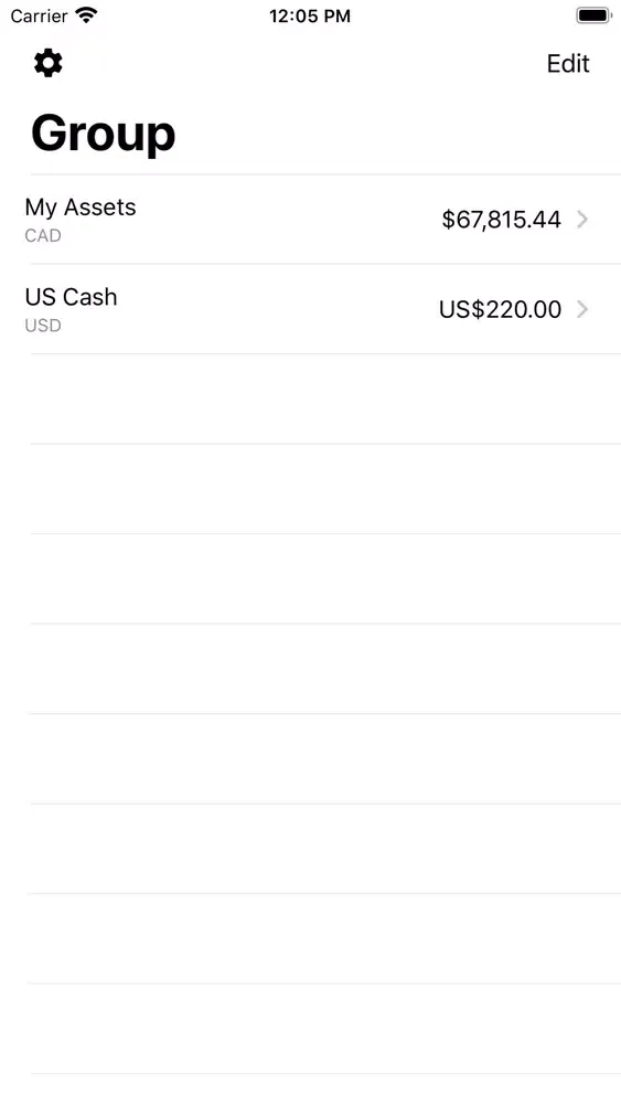 AssetWise Screenshots