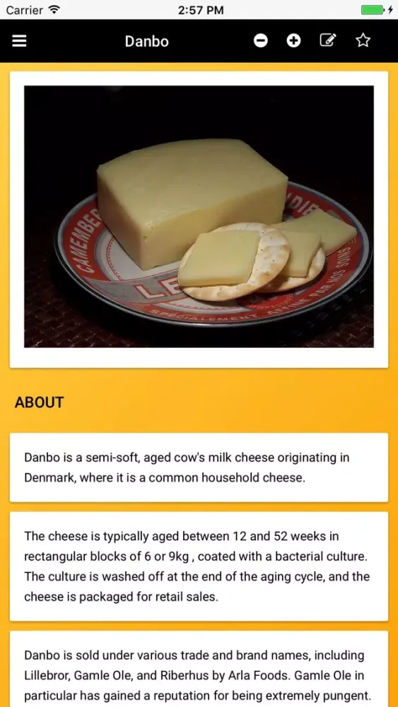 Cheese Types: Varieties of Cheese スクリーンショット