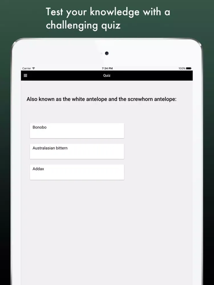 Captures d'écran de Endangered Species: The Last of Their Kind iPad 