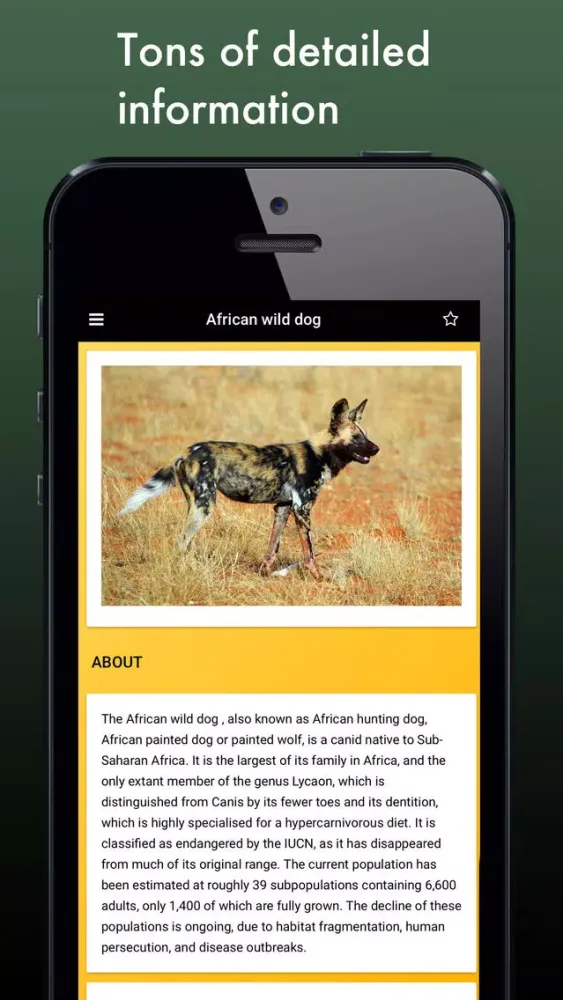 Captures d'écran de Endangered Species: The Last of Their Kind