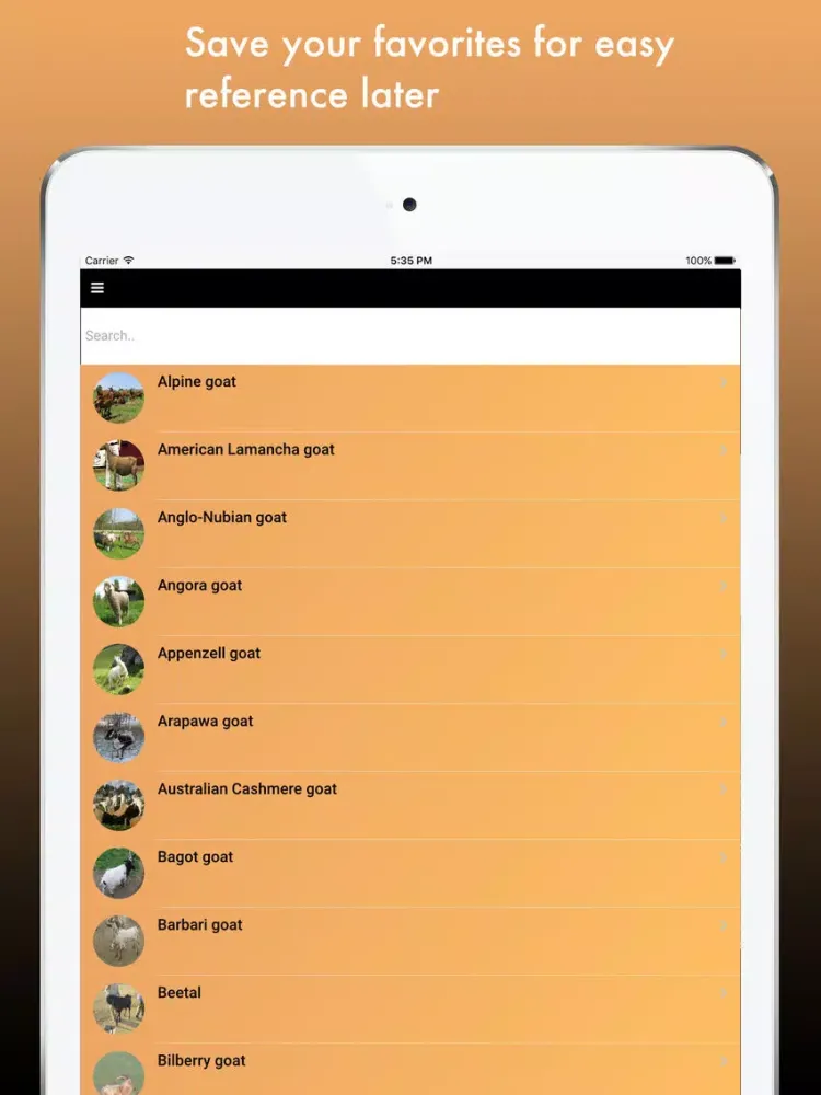 Goat Breeds: Various Types of Goat iPad  Ekran Görüntüleri