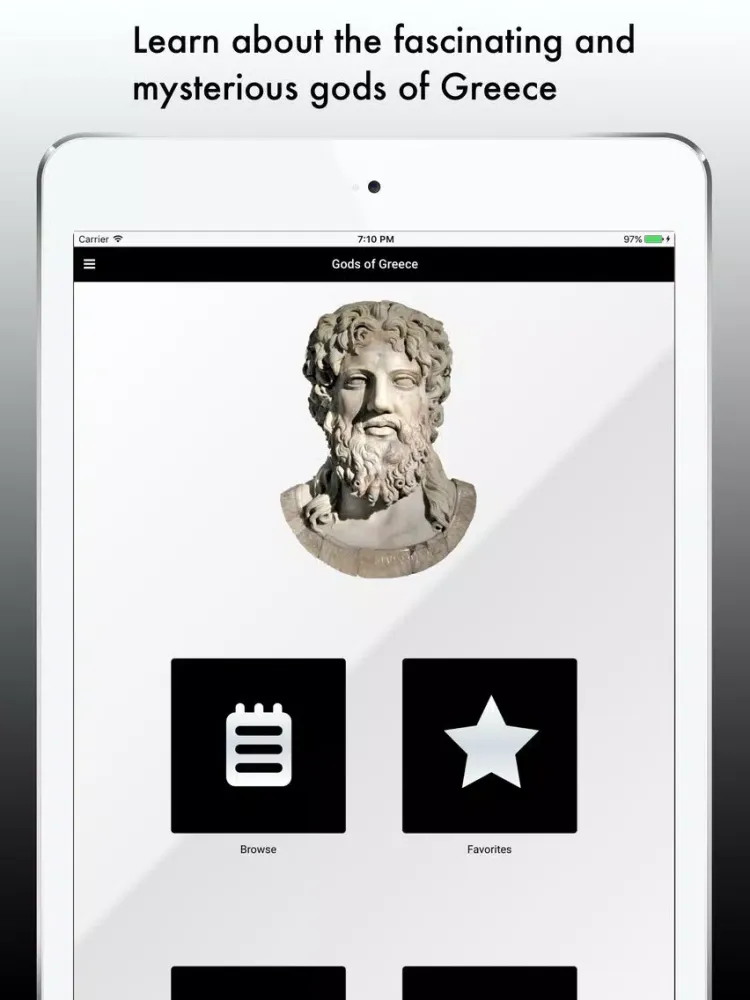 Gods of Greece iPad 應用截圖