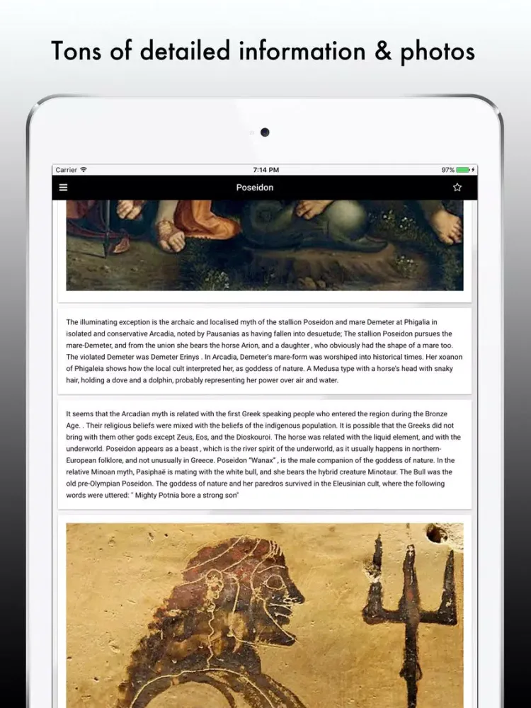 Gods of Greece iPad 應用截圖