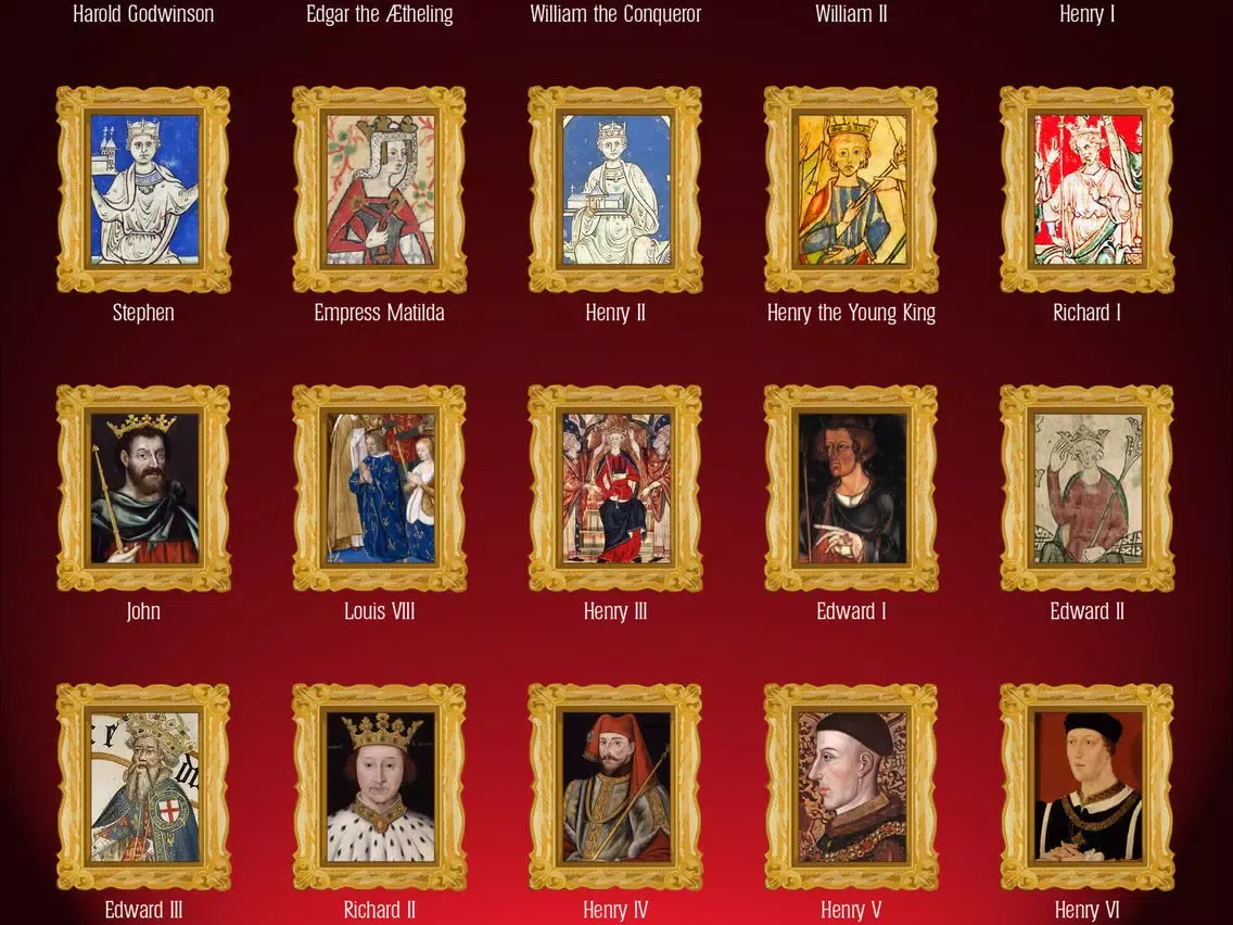 Kings of England: Monarchs and Rulers of Britain iPad  Screenshots
