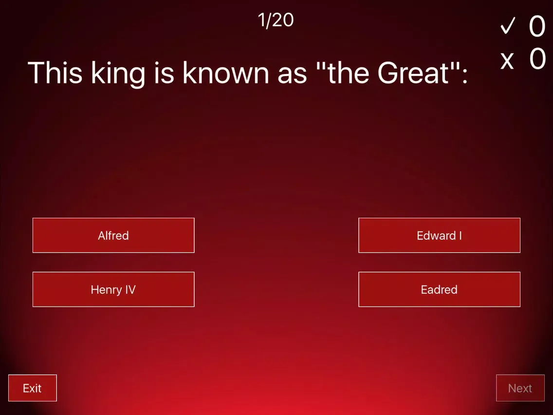 Kings of England: Monarchs and Rulers of Britain iPad  Screenshots