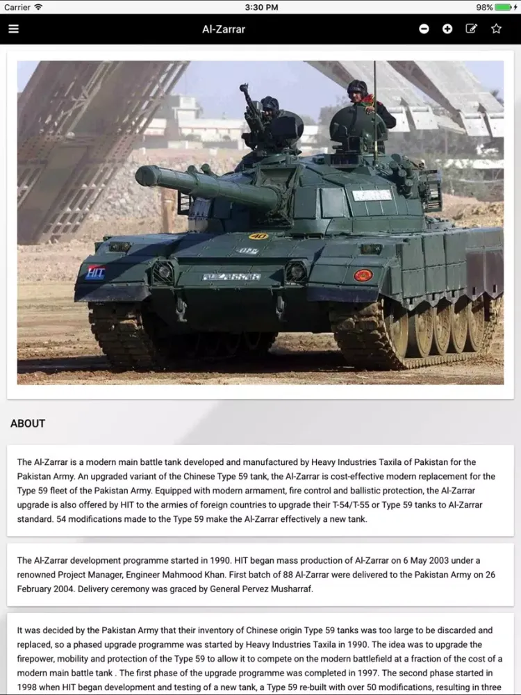 Modern Tanks: Armored Warriors of Today iPad 应用截图