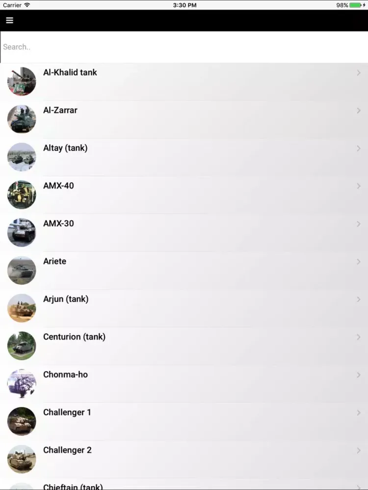 Modern Tanks: Armored Warriors of Today iPad 应用截图